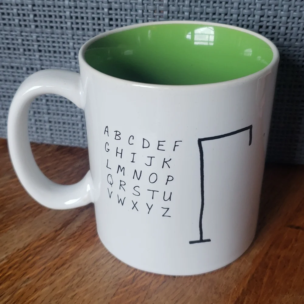 Hangman coffee cup‎ mug